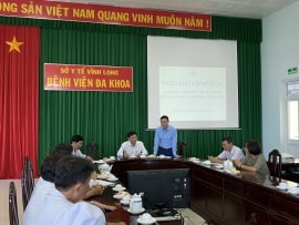Khảo sát, đánh giá nhu cầu đào tạo, chuyển giao kỹ thuật theo đề án 1816 tại bvđk tỉnh Vĩnh Long