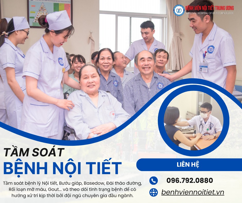 TẦM SOÁT VÀ ĐIỀU TRỊ CÁC BỆNH NỘI TIẾT Ở ĐÂU?
