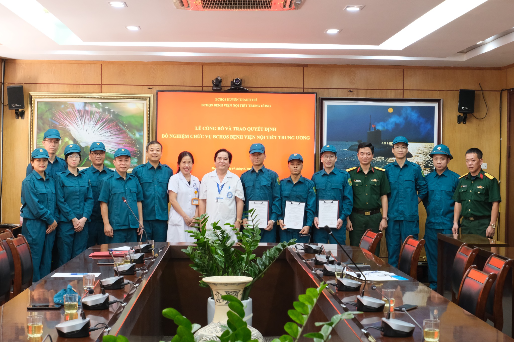 LỄ CÔNG BỐ VÀ TRAO QUYẾT ĐỊNH BỔ NHIỆM CHỨC VỤ BAN CHỈ HUY QUÂN SỰ KING88 - Nền tảng cá cược World Cup 2026 chính thức