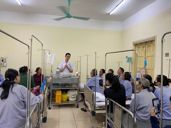 GIÁO DỤC SỨC KHỎE VỚI CHỦ ĐỀ: “THỰC HÀNH TIÊM INSULIN” TẠI CƠ SỞ THÁI THỊNH