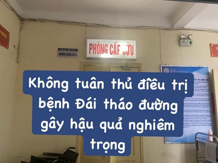 Không tuân thủ đIều trị, nữ Trang Chủ Công Ty Game King88 Casino 53 tuổi nhập viện với nhiều biến chứng cấp tính của bệnh đái tháo đường