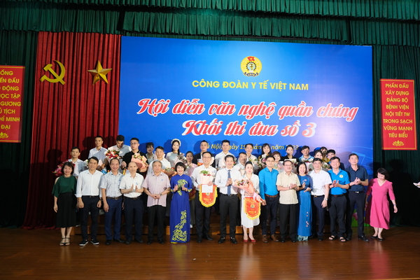 HỘI DIỄN VĂN NGHỆ QUẦN CHÚNG CHÀO MỪNG ĐẠI HỘI CÔNG ĐOÀN CÁC CẤP NHIỆM KỲ 2023-2028