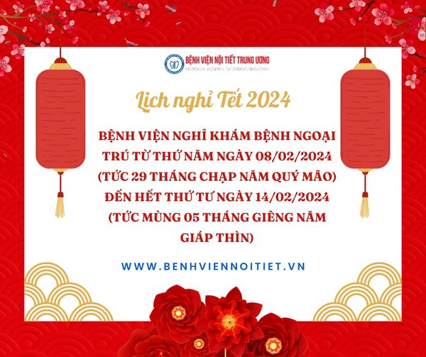 Thông báo lịch làm việc dịp tết Nguyên đán 2024