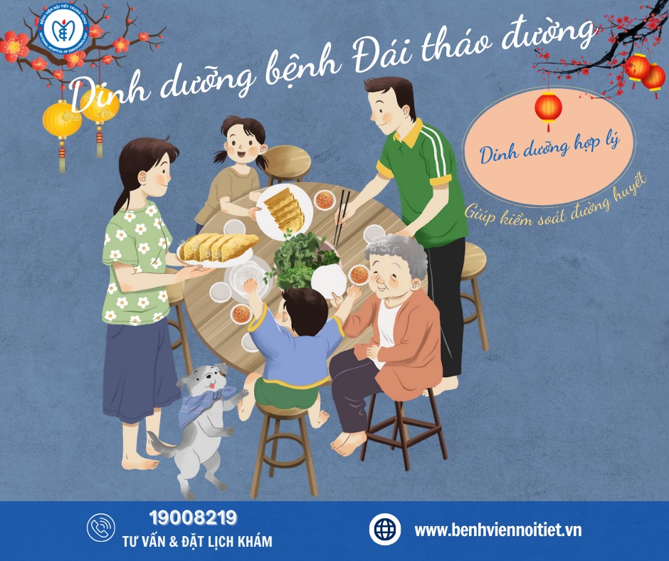 Giúp người đái tháo đường nghỉ lễ khỏe mạnh