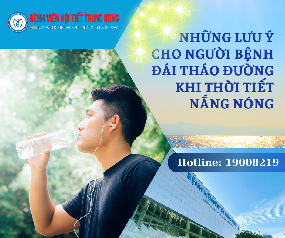 Những lưu ý cho King88 us cc đái tháo đường khi thời tiết nắng nóng
