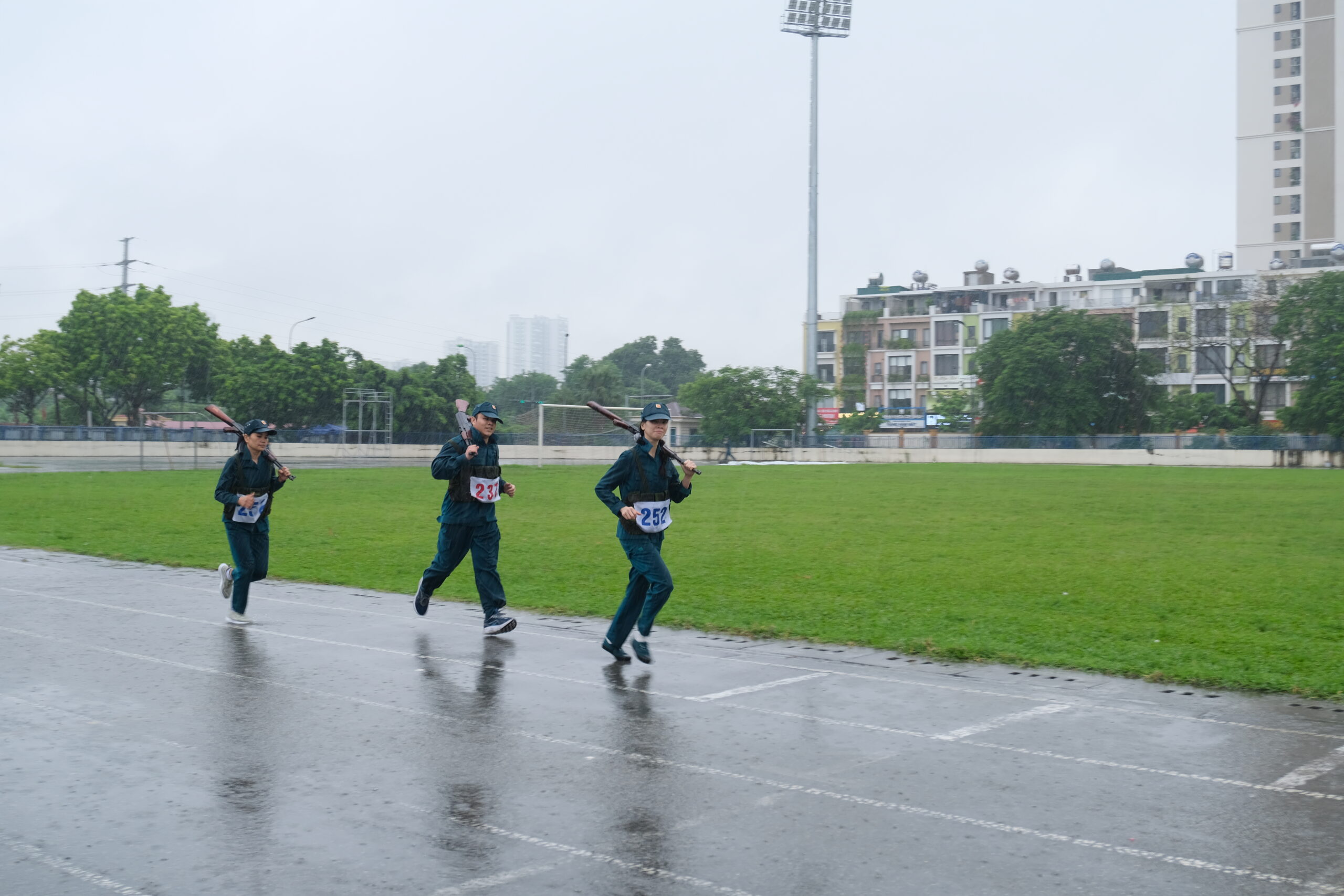 Hội thao Quốc phòng lực lượng dân quân tự vệ huyện Thanh Trì năm 2024
