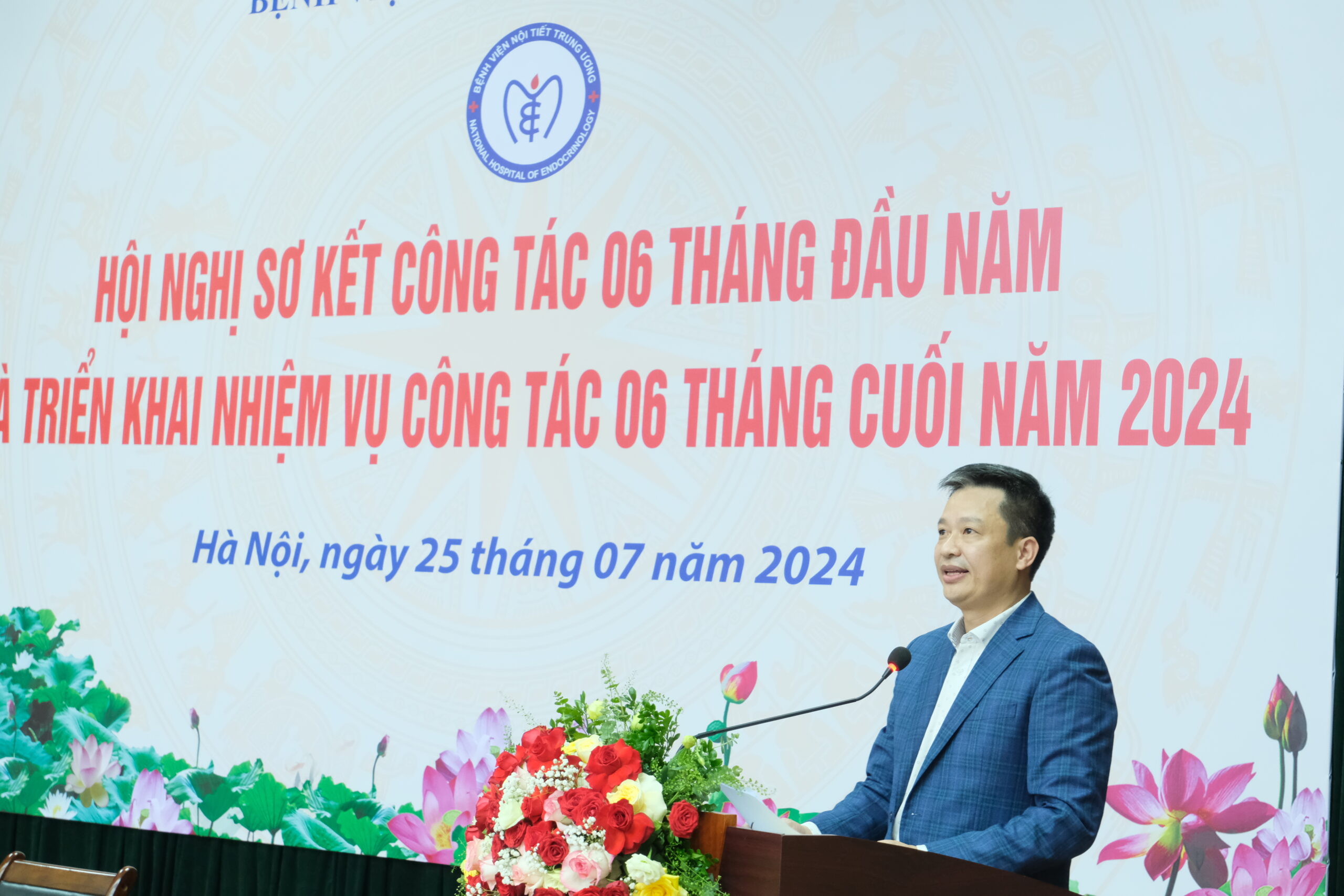 Sơ kết công tác bệnh viện 6 tháng đầu năm, phương hướng nhiệm vụ 6 tháng cuối năm 2024