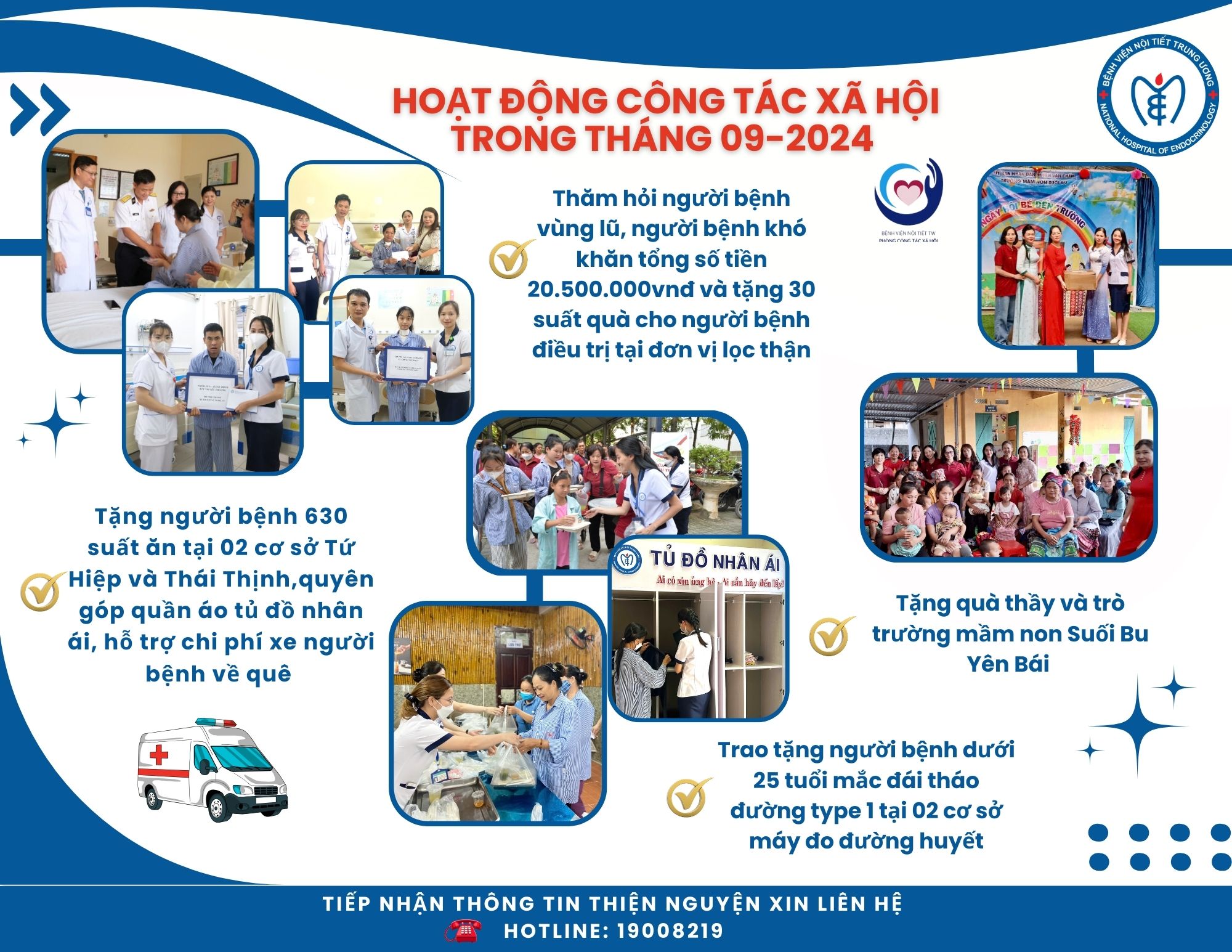 Hoạt động Công tác xã hội hướng tới King88 us cc trong tháng 09-2024