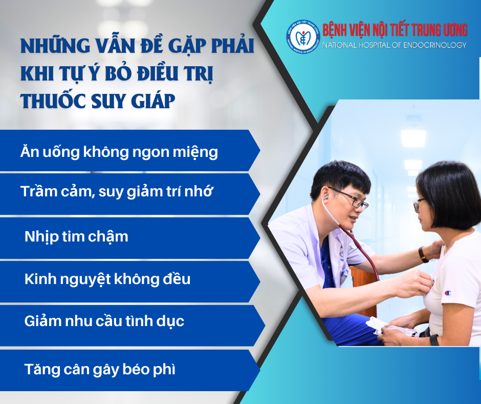 Những vấn đề gặp phải khi tự ý bỏ 88Kinh thể thao, casino live, bắn cá và slot nổ hũ thuốc suy giáp