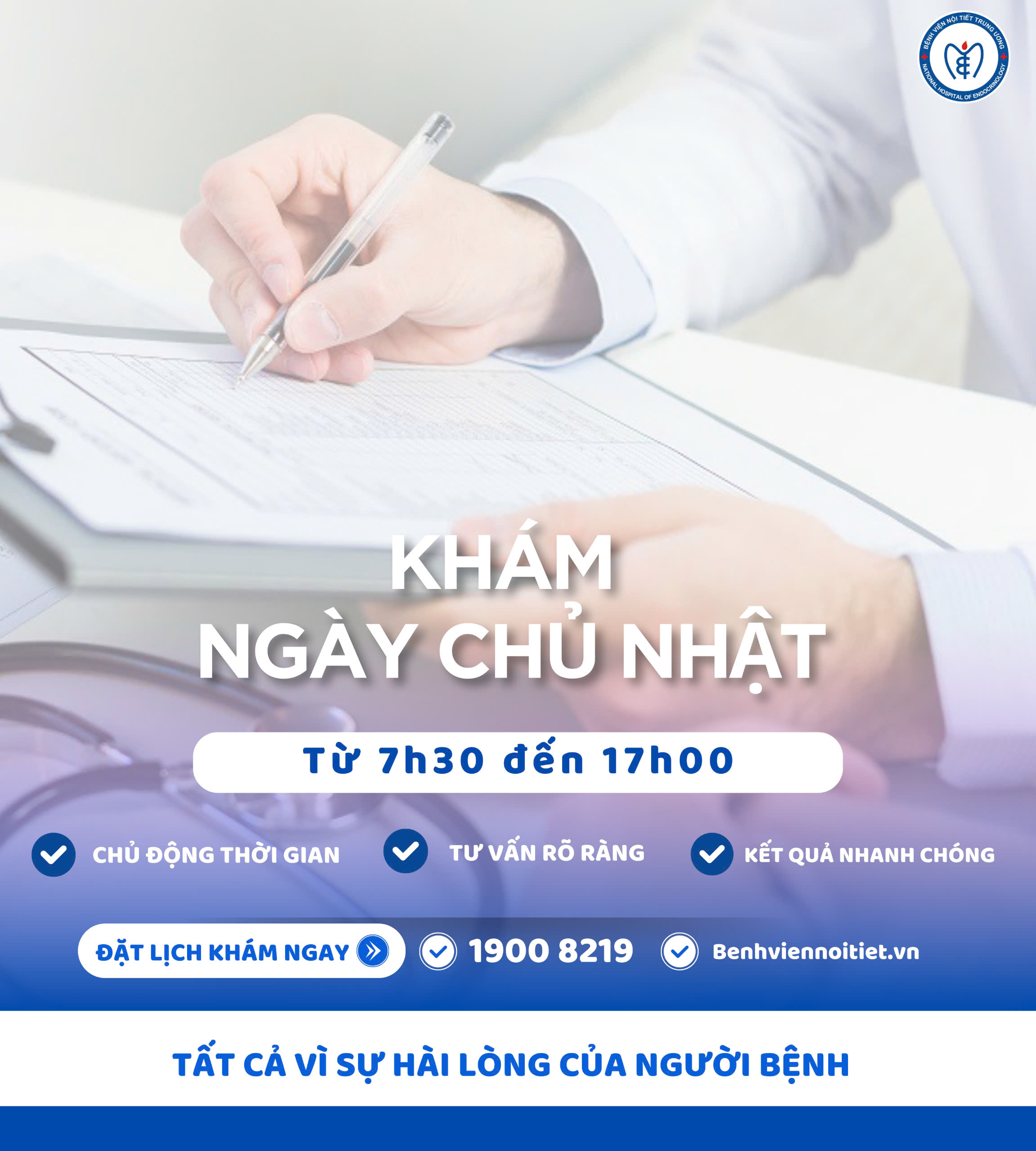 Dịch vụ khám bệnh ngày Chủ nhật