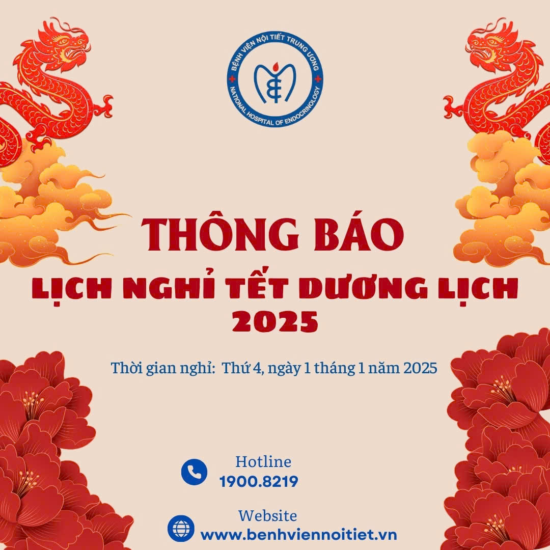 Thông báo: Lịch nghỉ Tết dương lịch