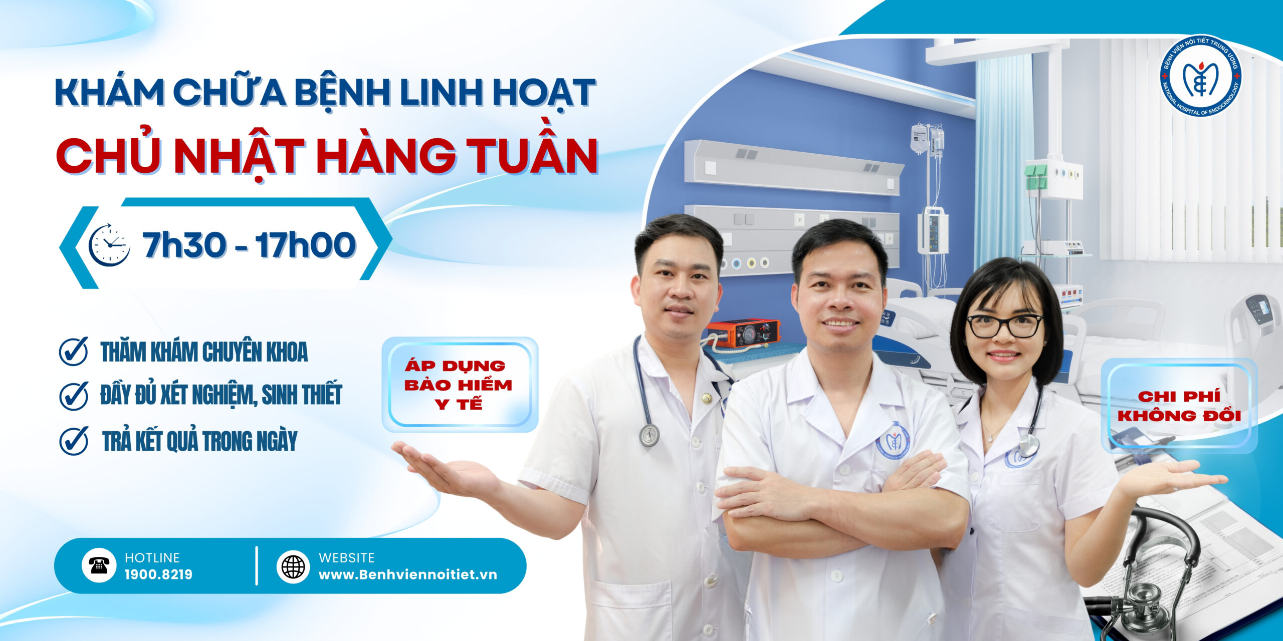 Dịch vụ khám bệnh ngày chủ nhật