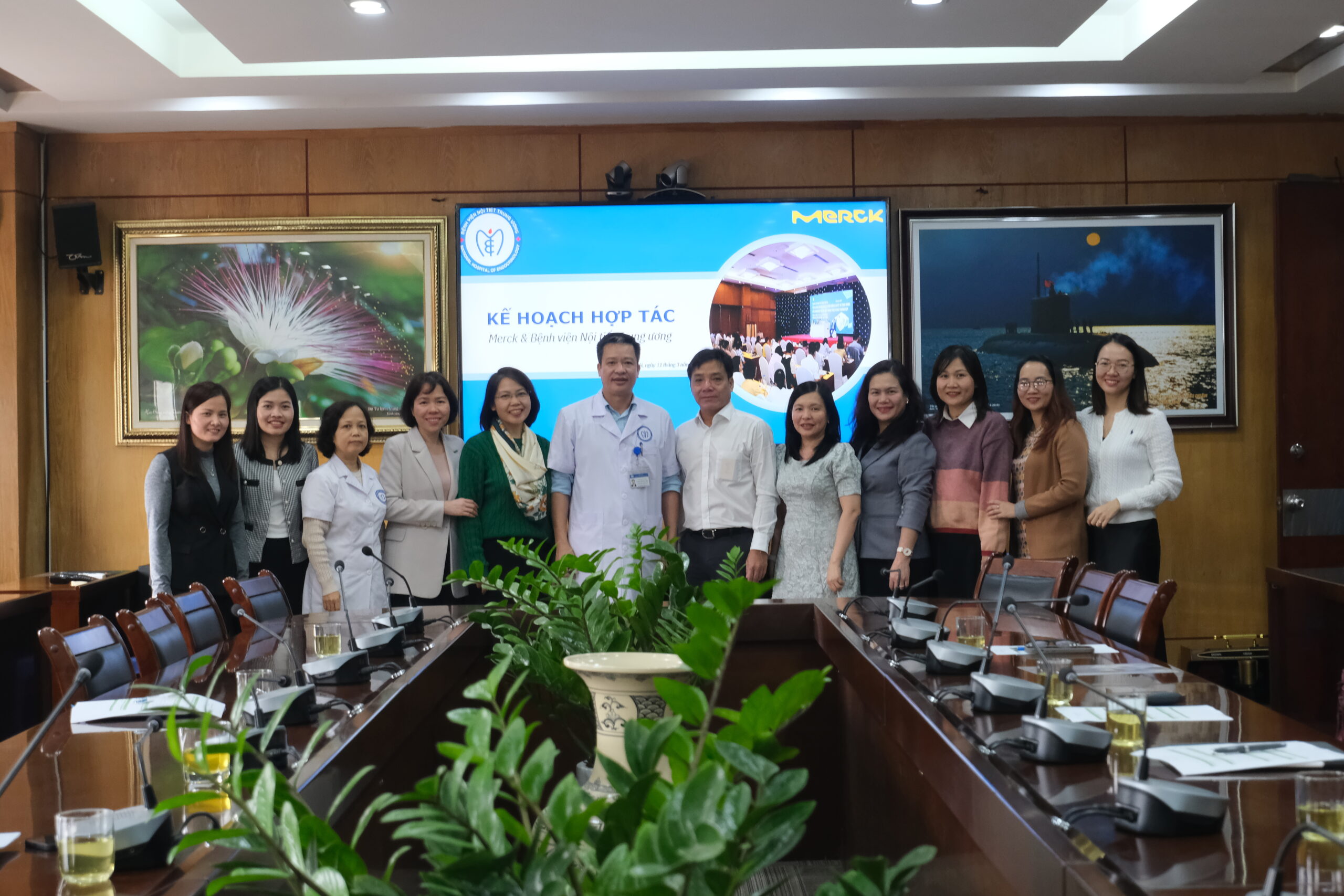 Làm việc với Công ty TNHH Merck Healthcare Việt Nam