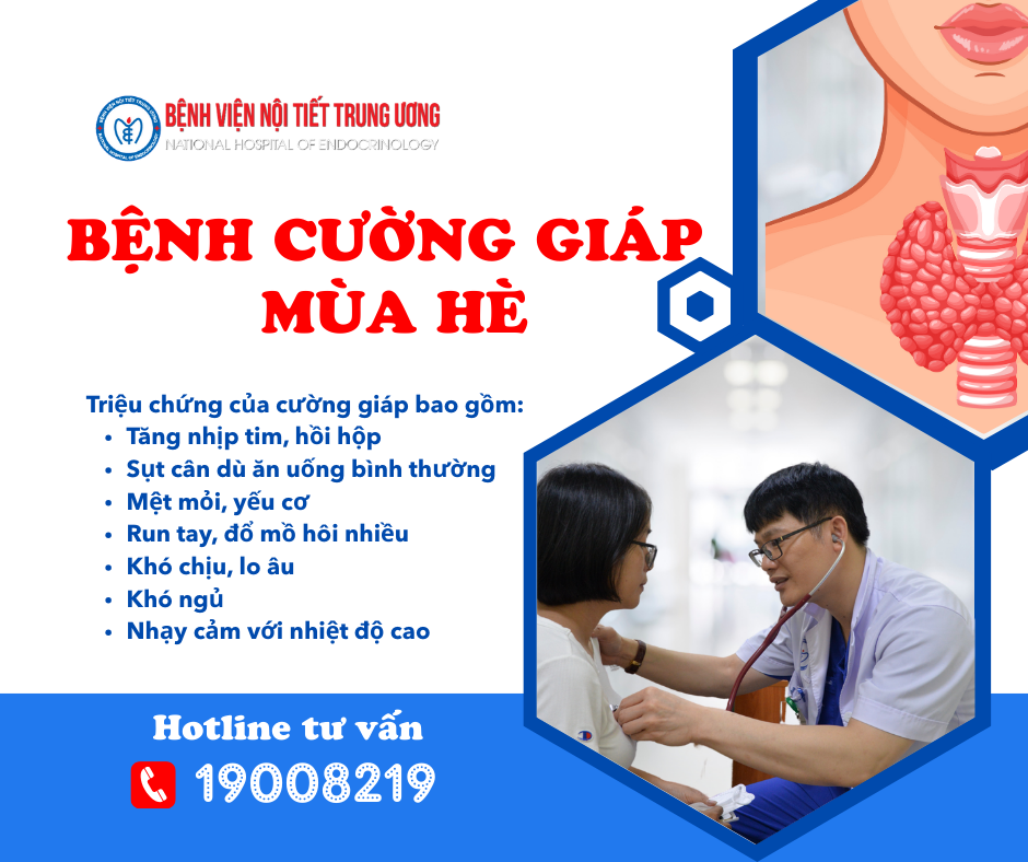 Bệnh cường giáp mùa hè – Những điều cần biết
