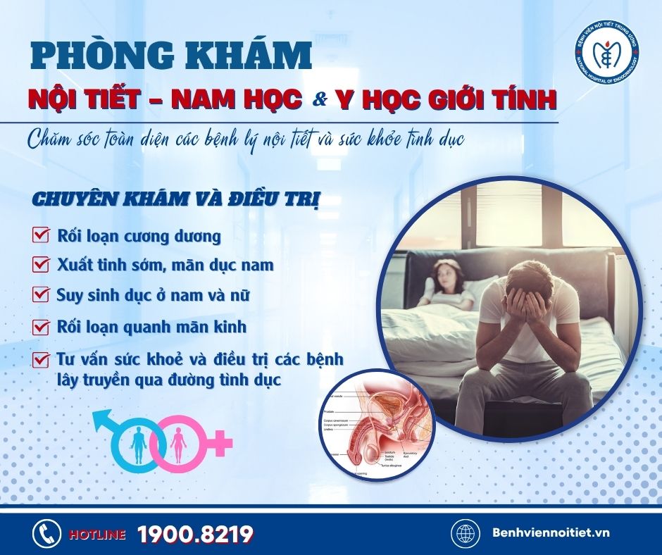 Thông báo: Khai trương Phòng khám nam khoa – nội tiết và y học giới tính