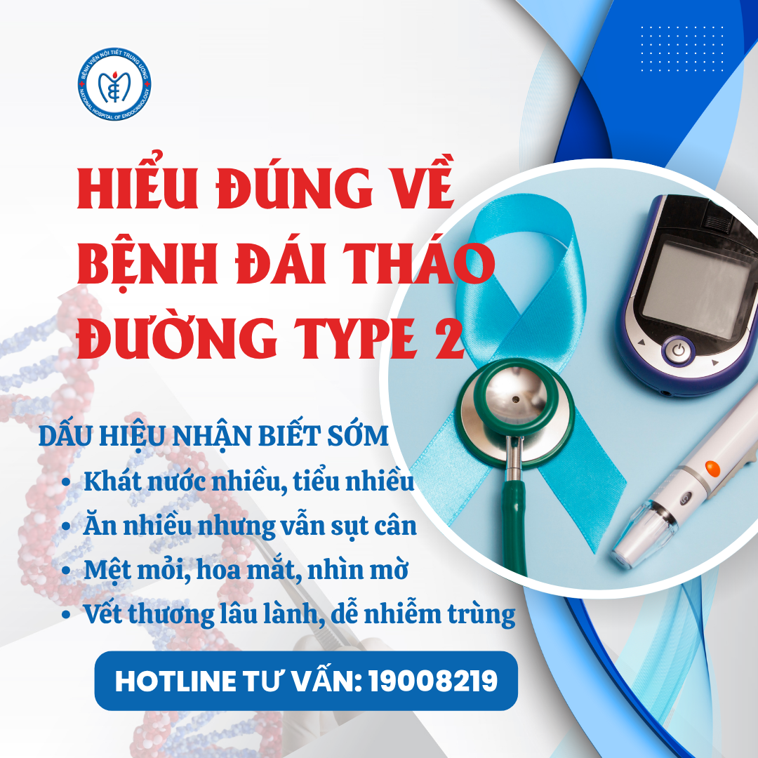 Hiểu đúng về bệnh đái tháo đường type 2 – phát hiện sớm để sống khỏe
