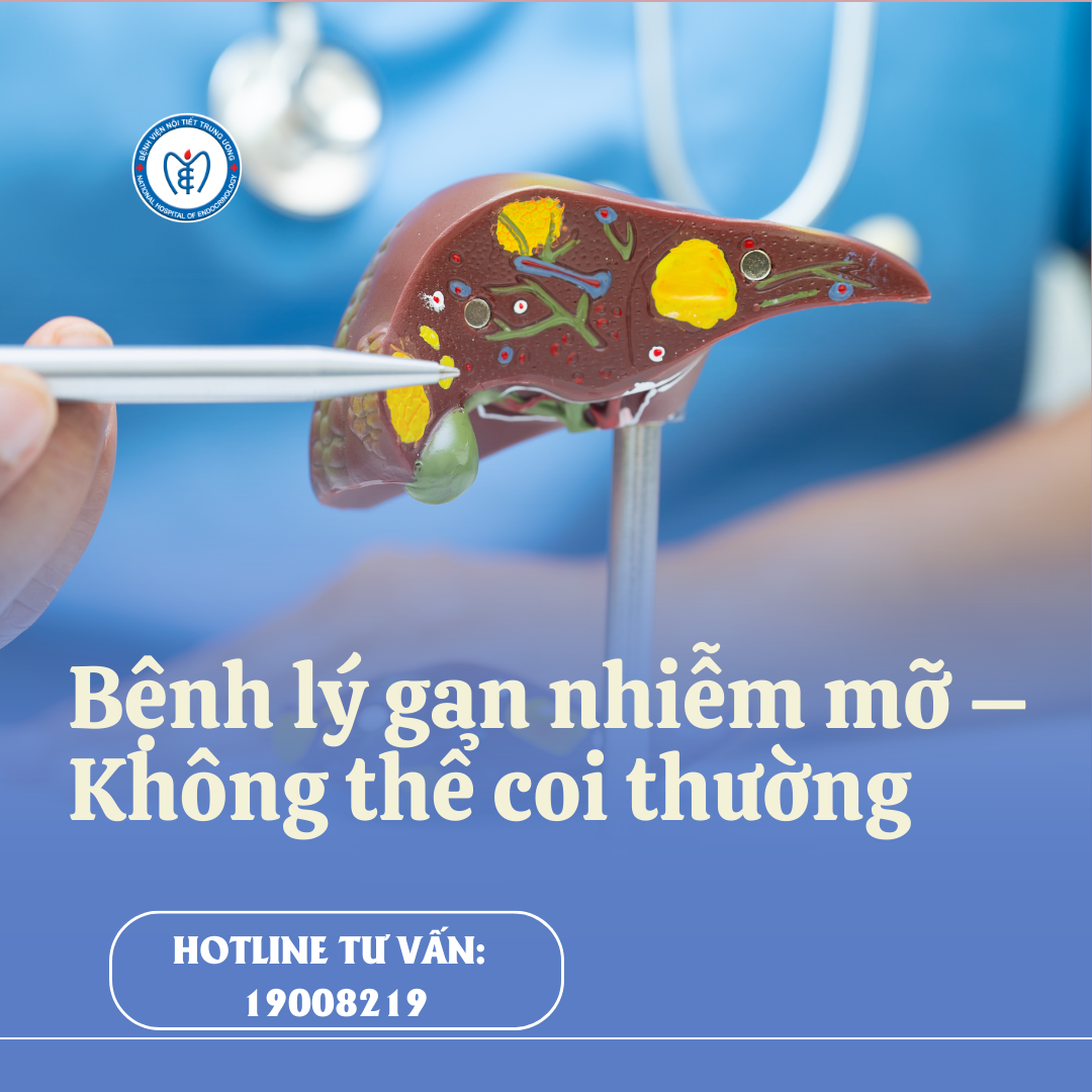 Bệnh lý gan nhiễm mỡ – Không thể coi thường