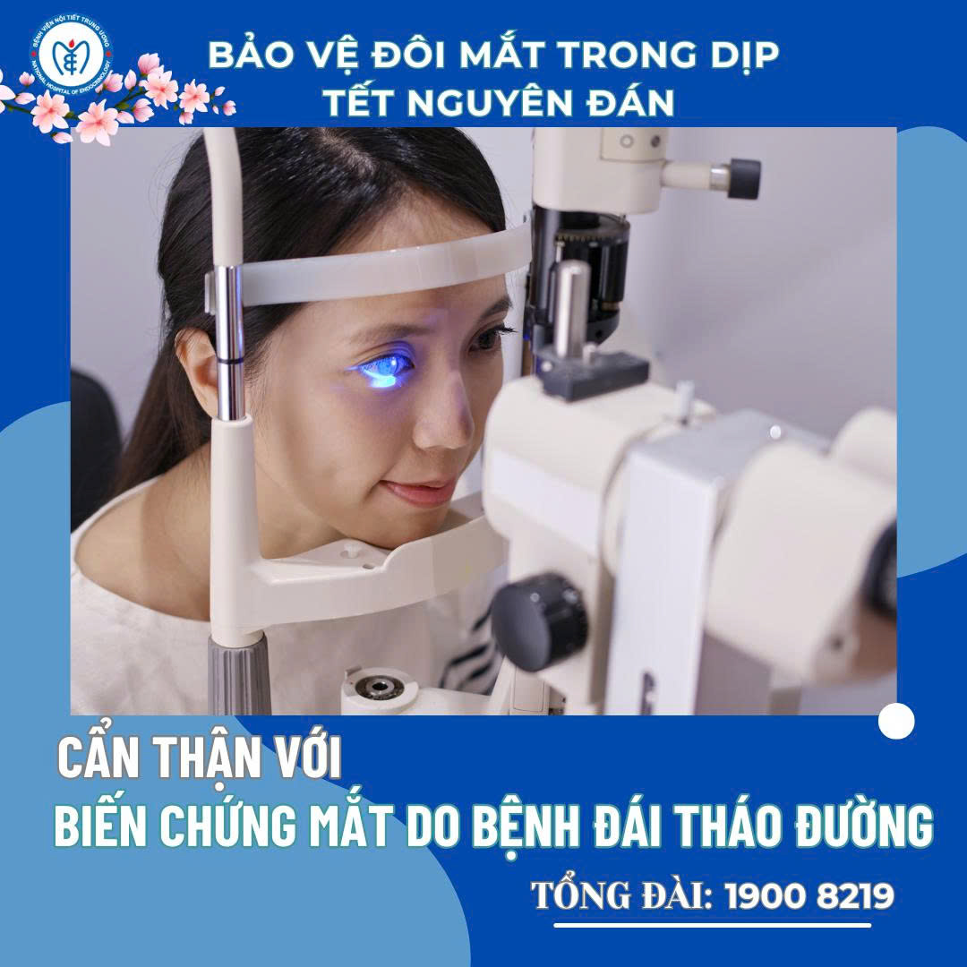 Chăm sóc mắt cho King88 us cc đái tháo đường trong dịp Tết Nguyên đán