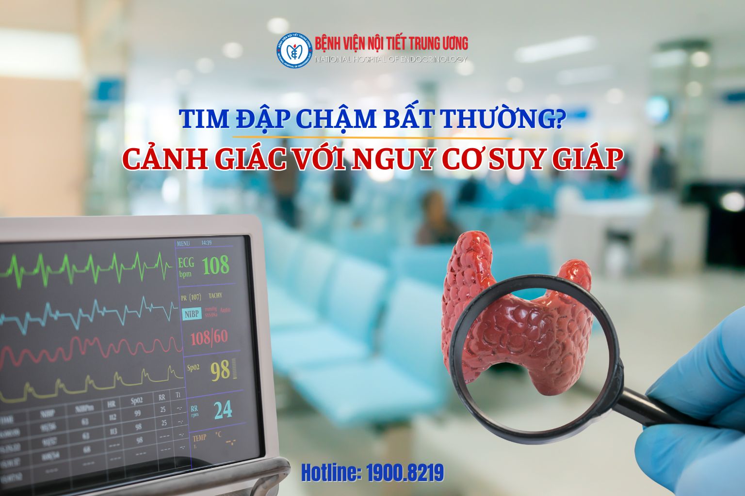 Tim đập chậm bất thường? Cảnh giác nguy cơ suy giáp