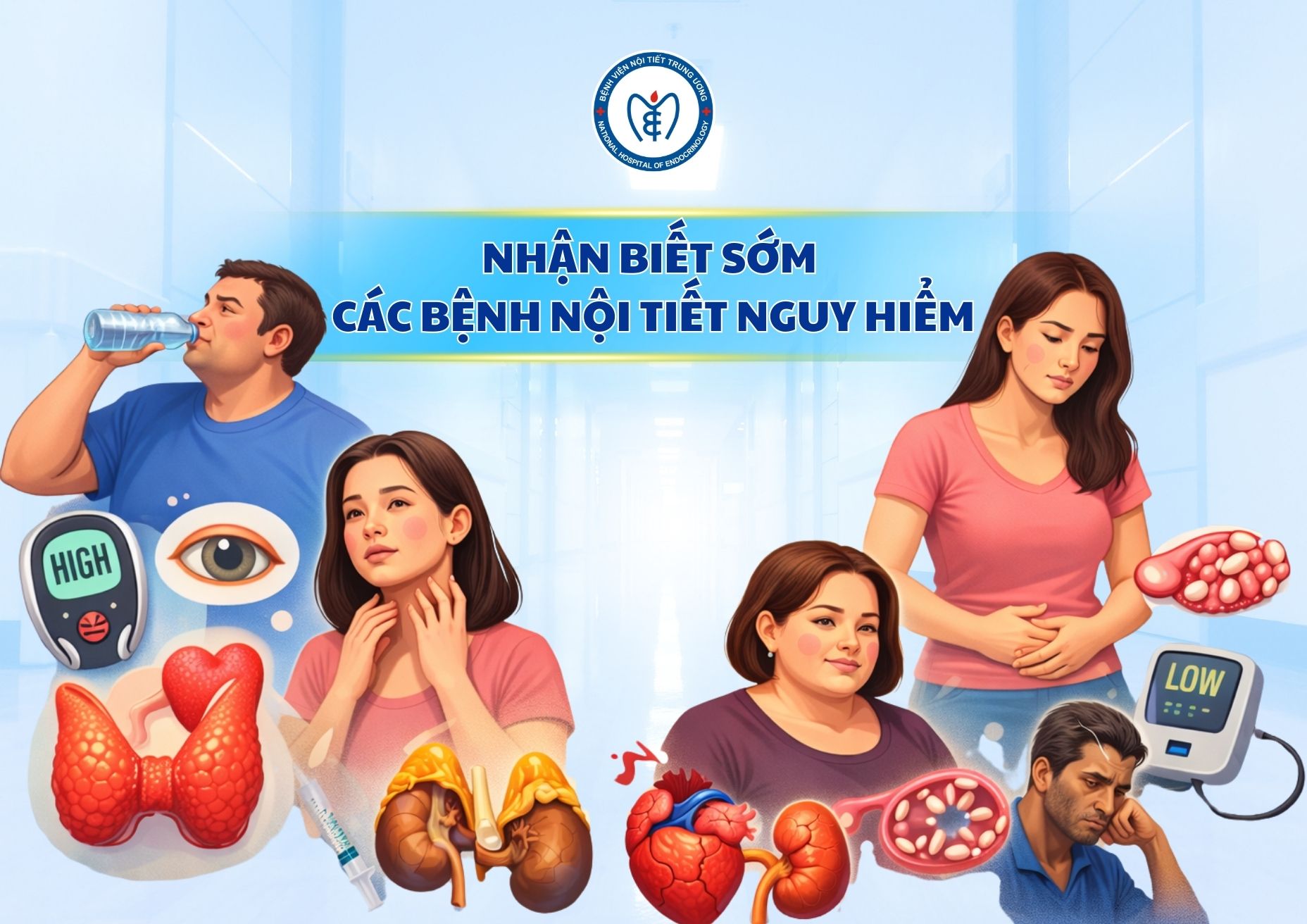 Nhận biết sớm các bệnh nội tiết nguy hiểm