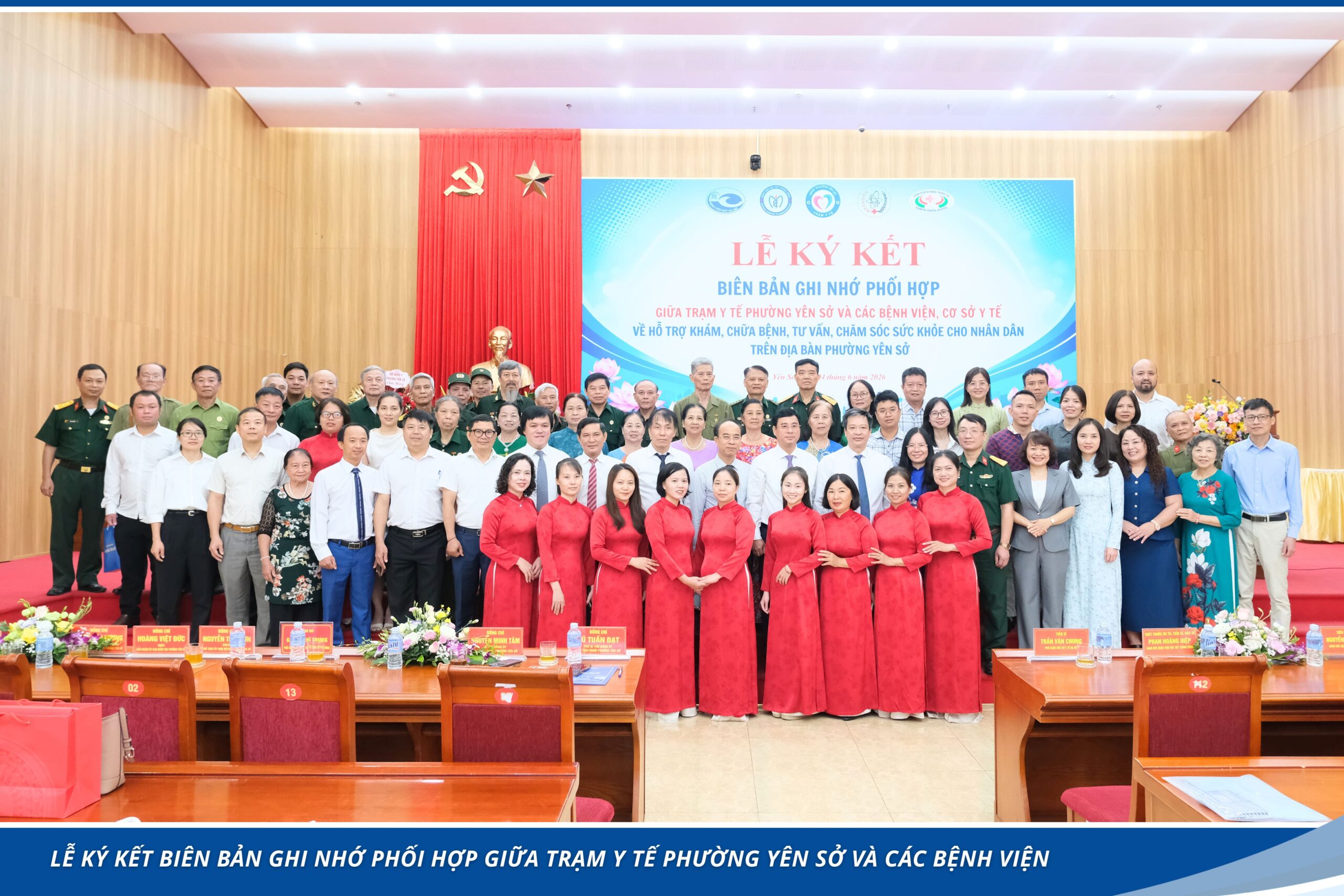 KING88 - Nền tảng cá cược World Cup 2026 chính thức tham gia Lễ ký kết Biên bản ghi nhớ phối hợp giữa Trạm Y tế phường Yên Sở và các bệnh viện